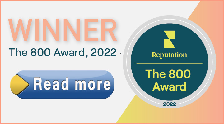 Reputation 800 Award, 2022